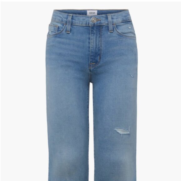 Hudson Jeans Rosalie High Rise Wide Leg Jeans - Picture 4 of 6